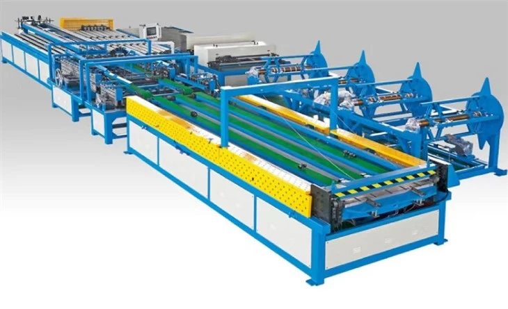 Aeir Duct Making Machine Déantúsaíochta Pipe Making Machine