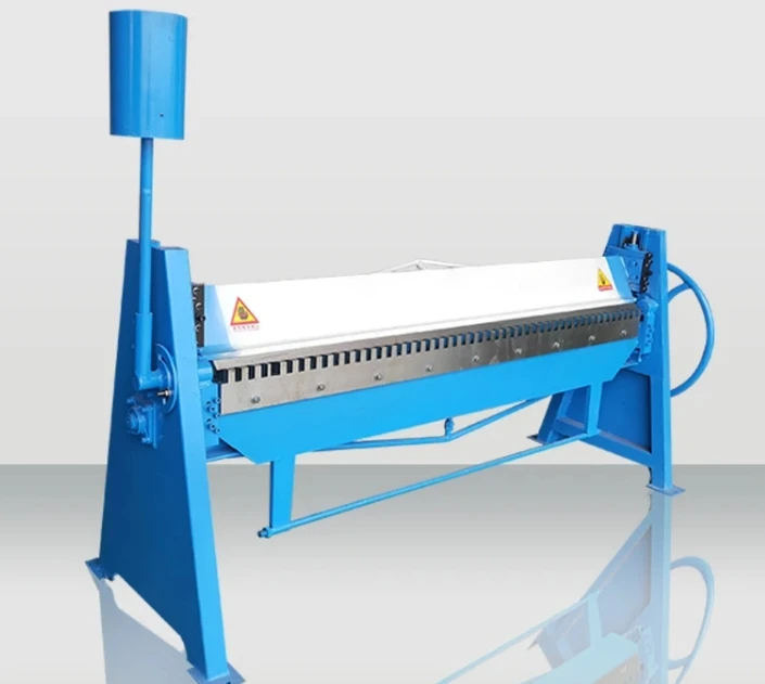 Meaisín Fillte Miotail Bileog Lámhleabhar Lámhleabhar Meaisín Crimping Flange Bender